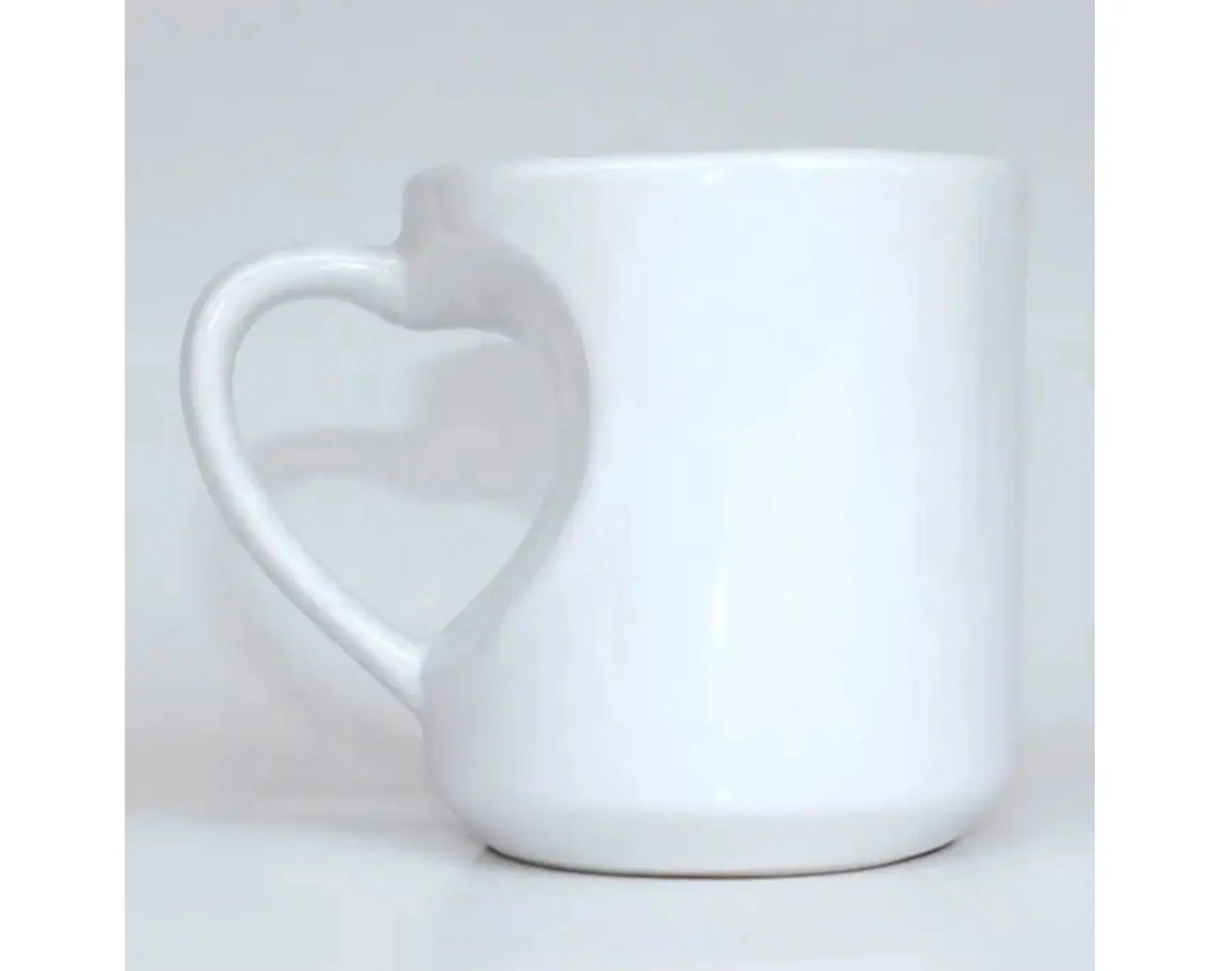 TASSES BLANCHE MANCHE DE COEUR 11oz Nairastore