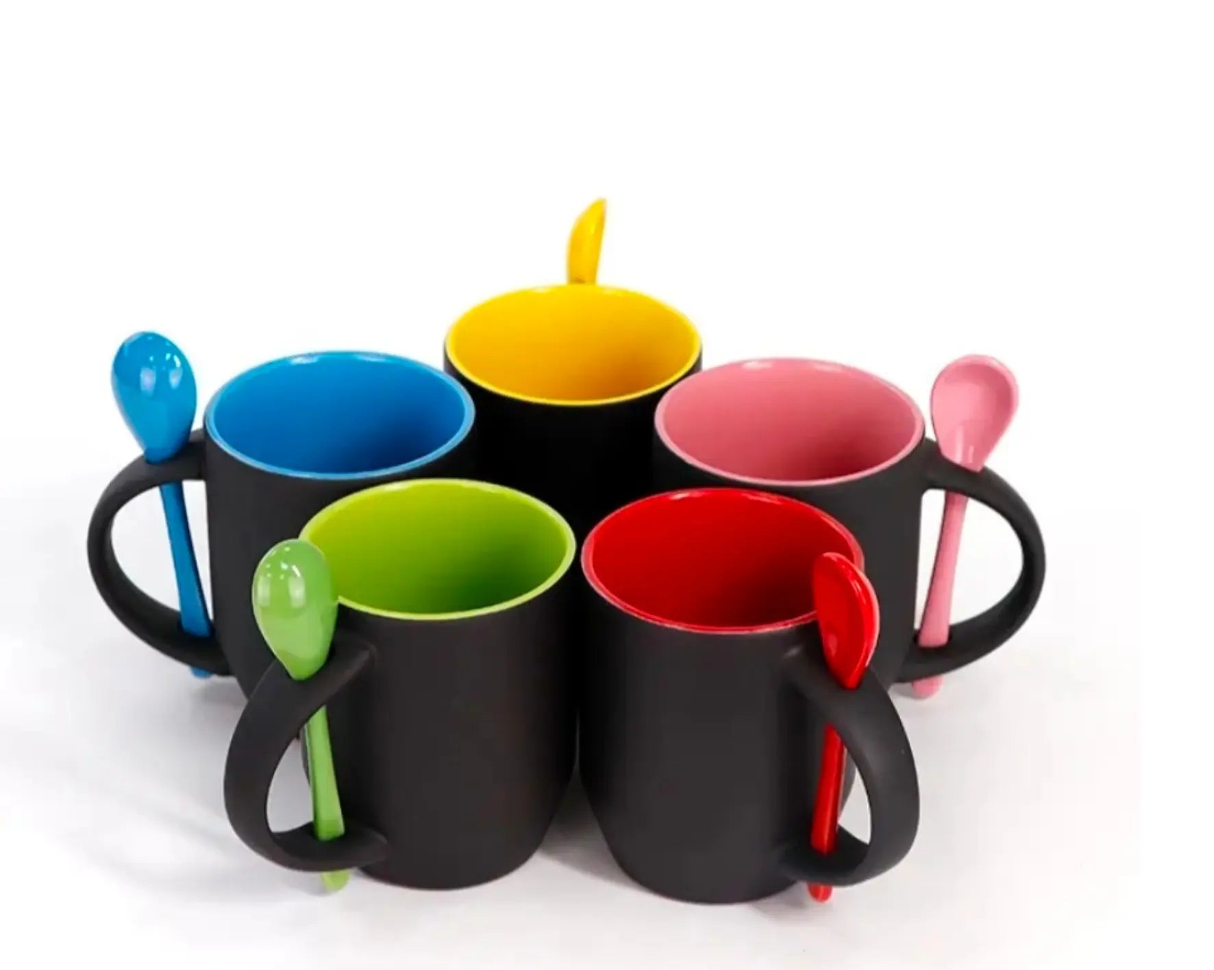 TASSES 11OZ AVEC CUILLIERS Nairastore